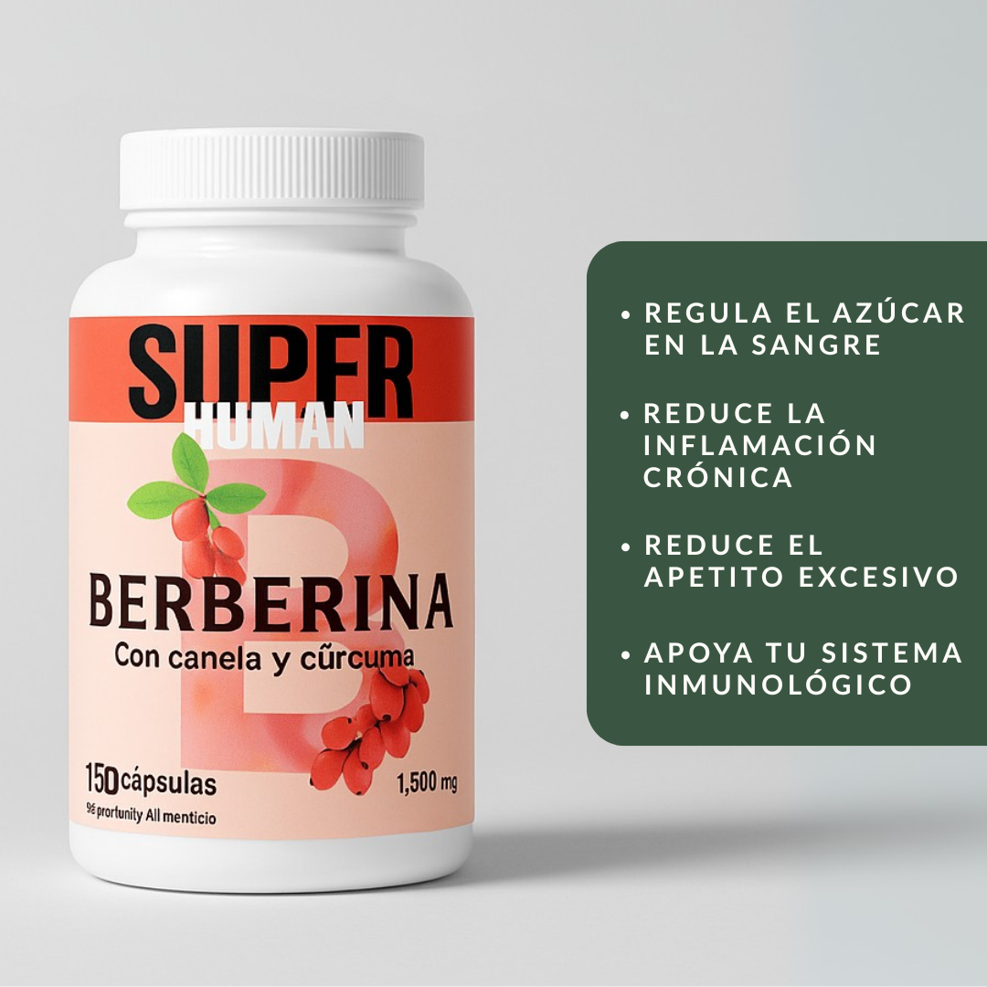 Super Human Berberina ® | Regulador Glucosa+